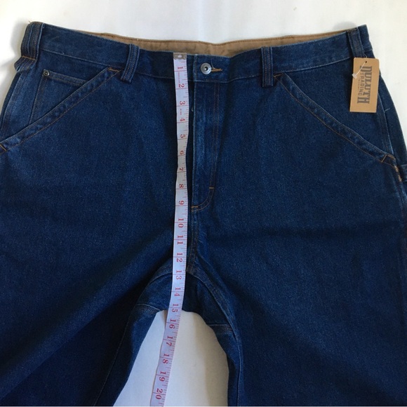 Duluth Trading Co Men’s Ballroom Carpenter 5 Pocket Jeans Denim 042 Size 42X30 - Picture 11 of 16